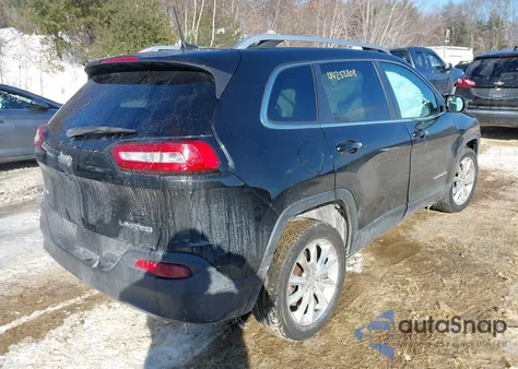 2017 Jeep Cherokee Limited 4X4 из США, поврежденный, VIN 1C4PJMDS9HW660321